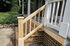 Railing and stairs
